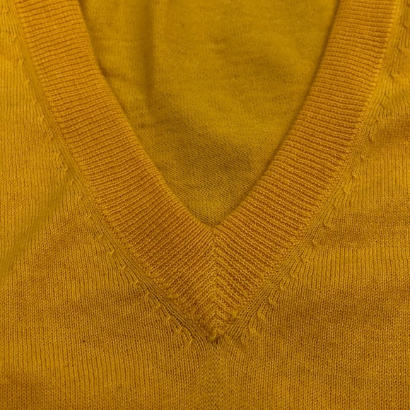 JCrew Cotton V Neck Sweater - Picture 5 of 7